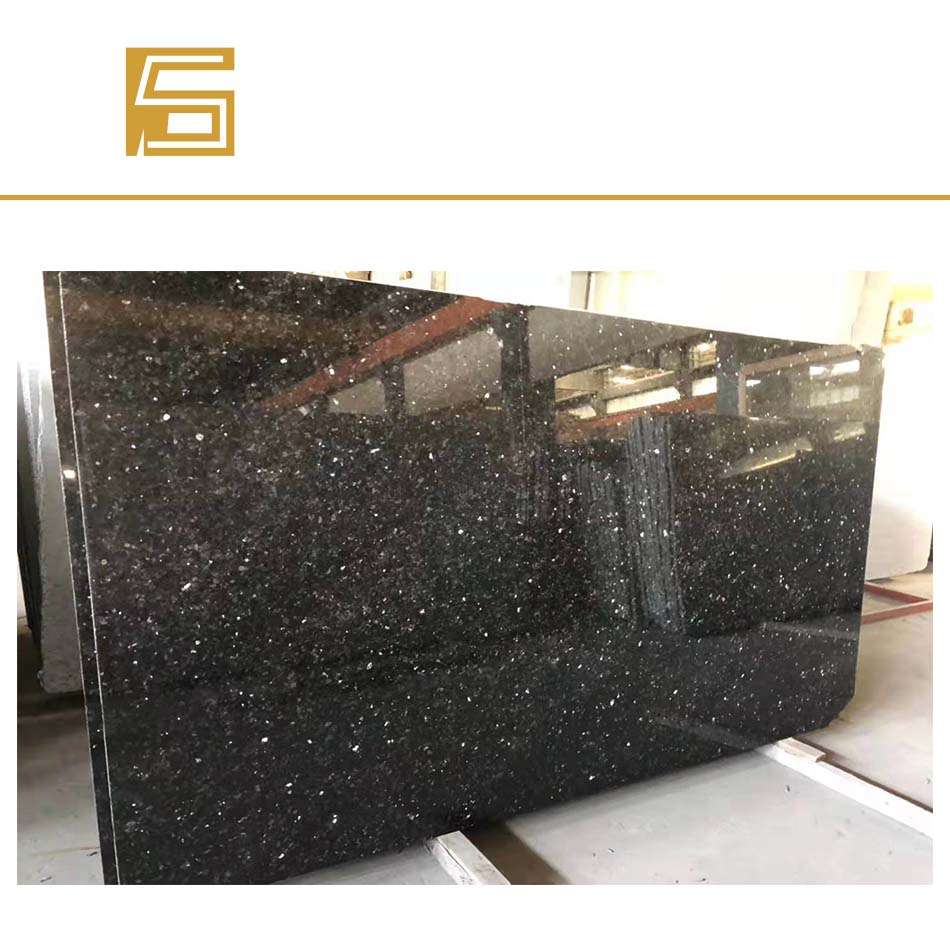 Hot sale black granite slabs Emerald Pearl granite green star granite tiles blue pearl granite prices