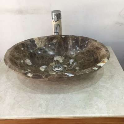 factory wholesale marble counter top wash basin